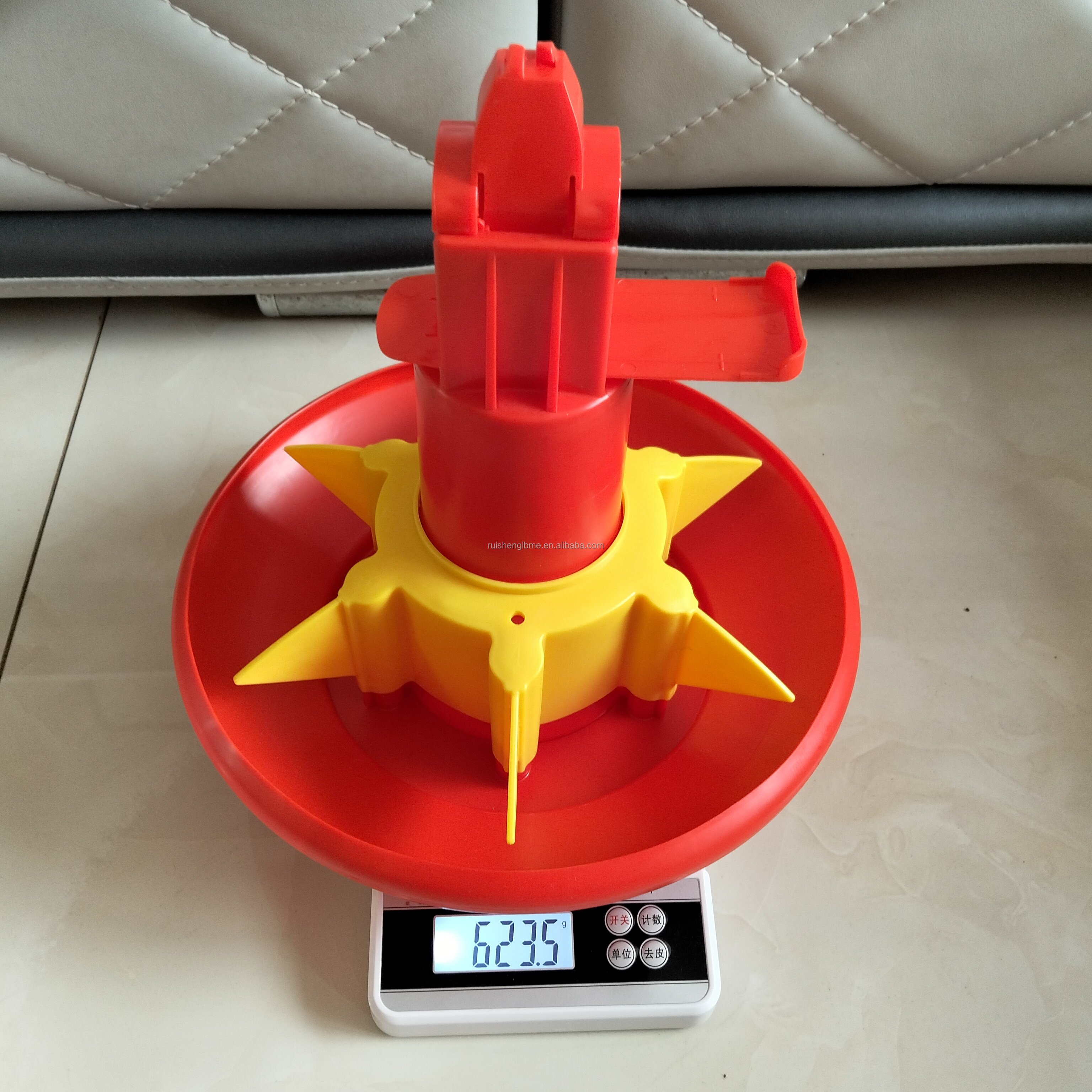 Auto Pan Feeders for Broiler Farm Chicken Efficient Animal Feeders for Chicken Production RS-82